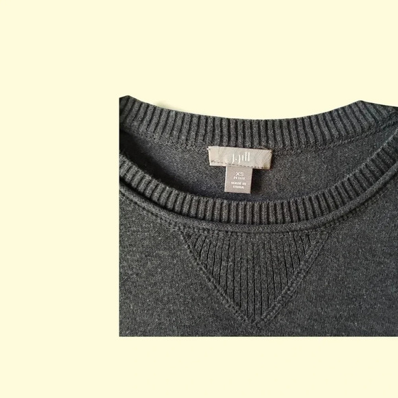 -J-Jill women dress dark gray size XS - Picture 3 of 6